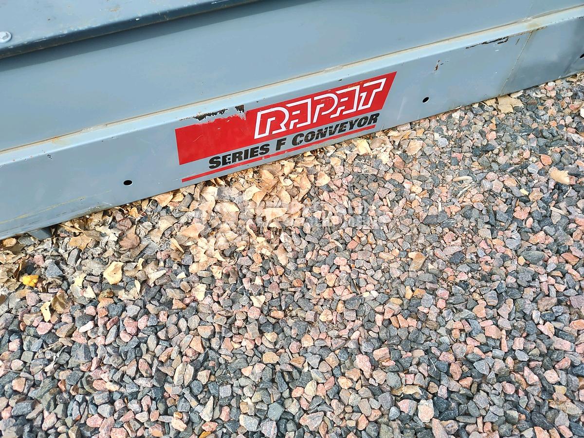 Used Rapart 30 Inch Covered Conveyor