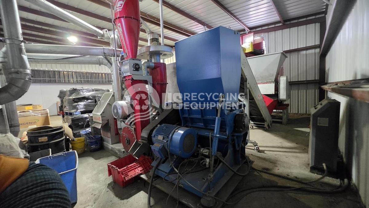 Used MG Recycling 380VZT Wire Granulation System
