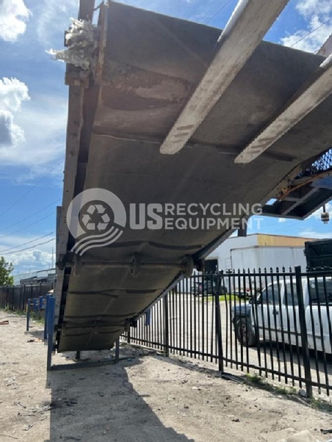 Used Unknown Manufacturer: Used 24' Inclined Infeed Conveyor