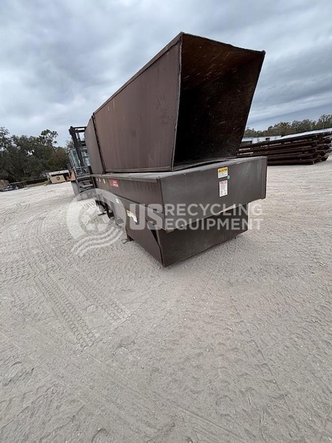 Used PTR Two (2) TP4000-HD Stationary Compactors