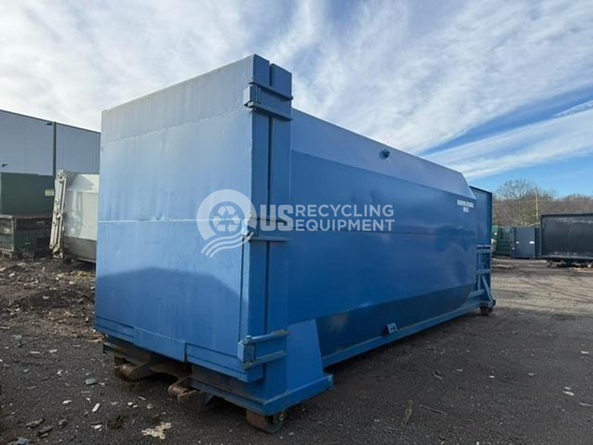 Used 2017 Wastequip Two (2) 265X Self Contained with cart tippers