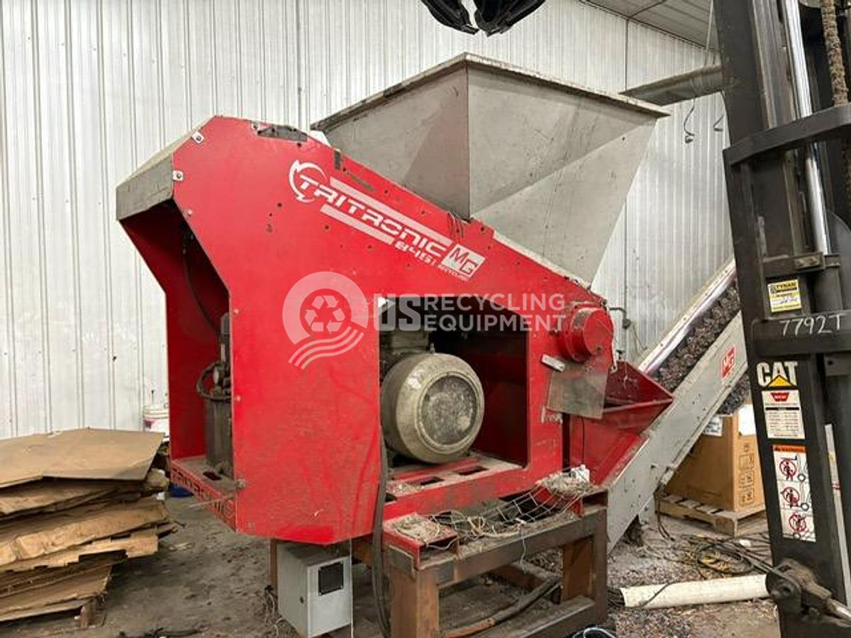 Used 2014 MG Recycling 380VZT Wire Granulation System