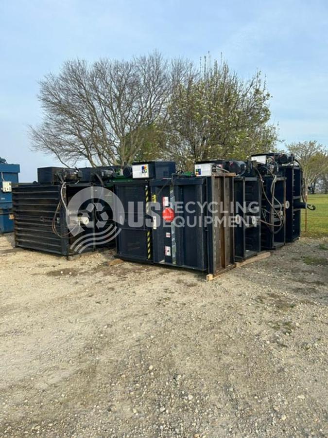 Used JV Manufacturing Five (5) VB-60 Vertical Balers