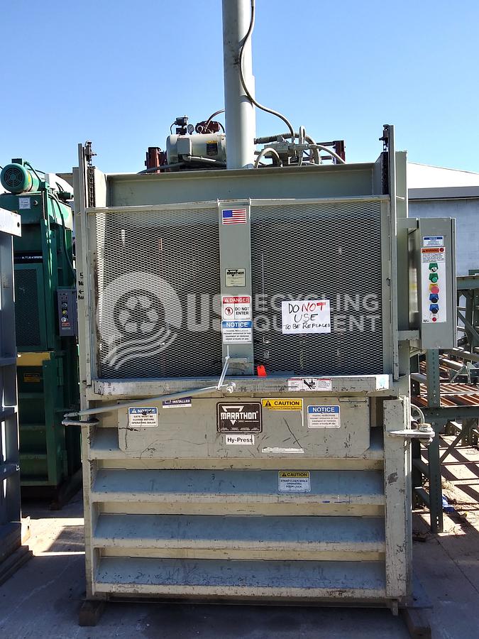 Used Marathon Vertical Baler