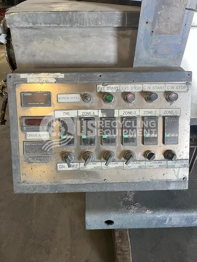 Used HPM 3.5" Single Screw Extruder