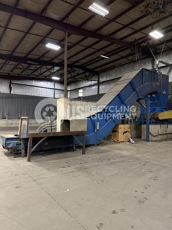 Used Mayfran 48" x 36' Infeed Conveyor