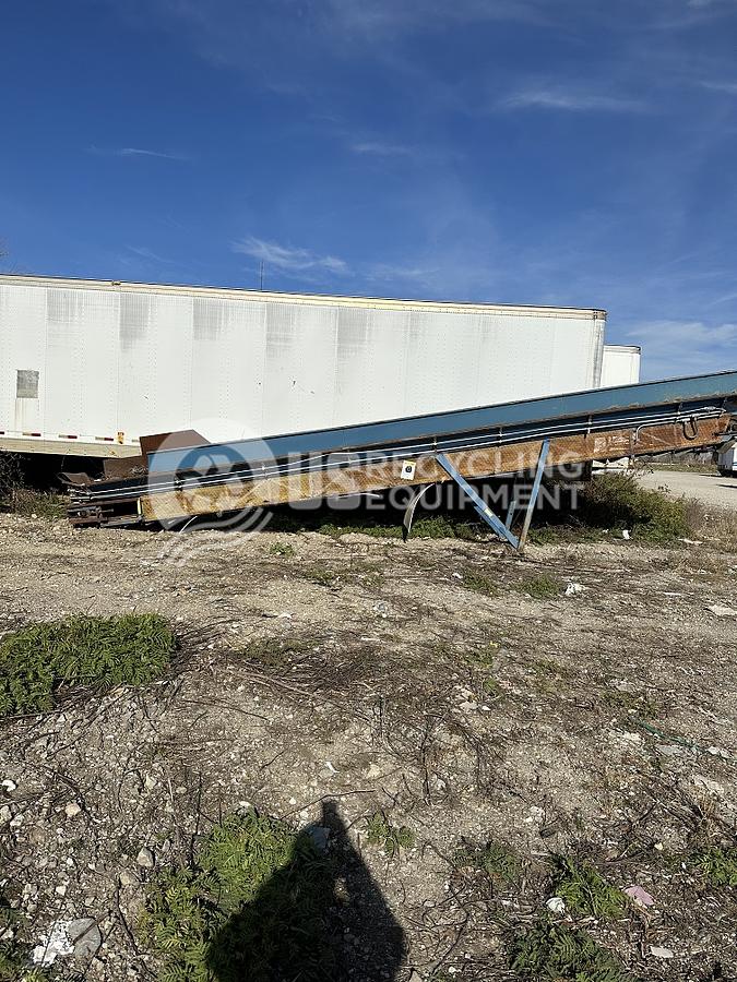 Used Rice Lake Fabricators Inclined Conveyor
