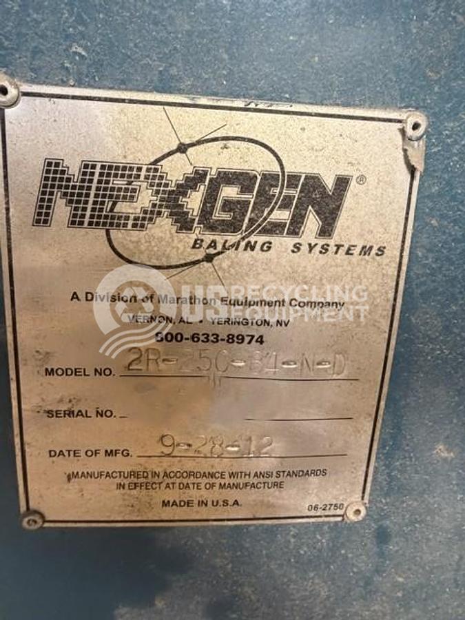 Used 2012 Marathon Galaxy 2R-250-84-N-D Horizontal