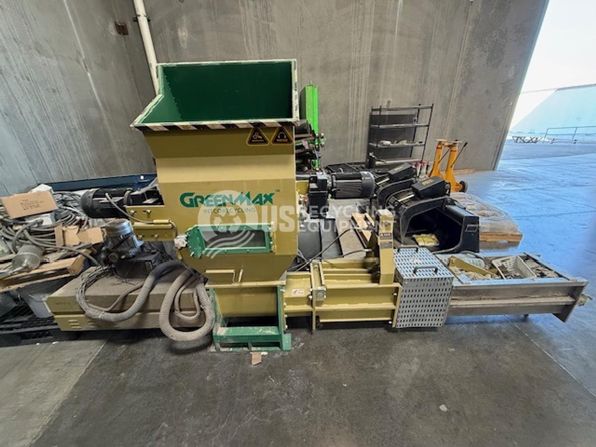 Used Greenmax AC-200 EPS Cold Press Densifier