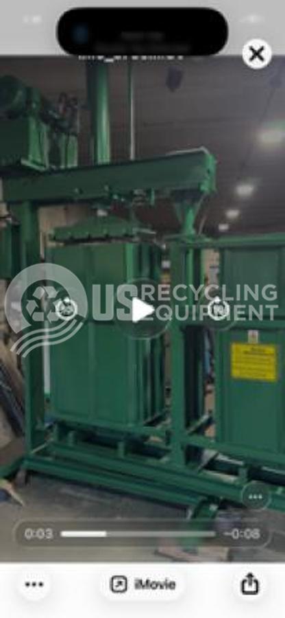 Used International Baler DHW-3C Double Chamber Clothing & Textile Vertical