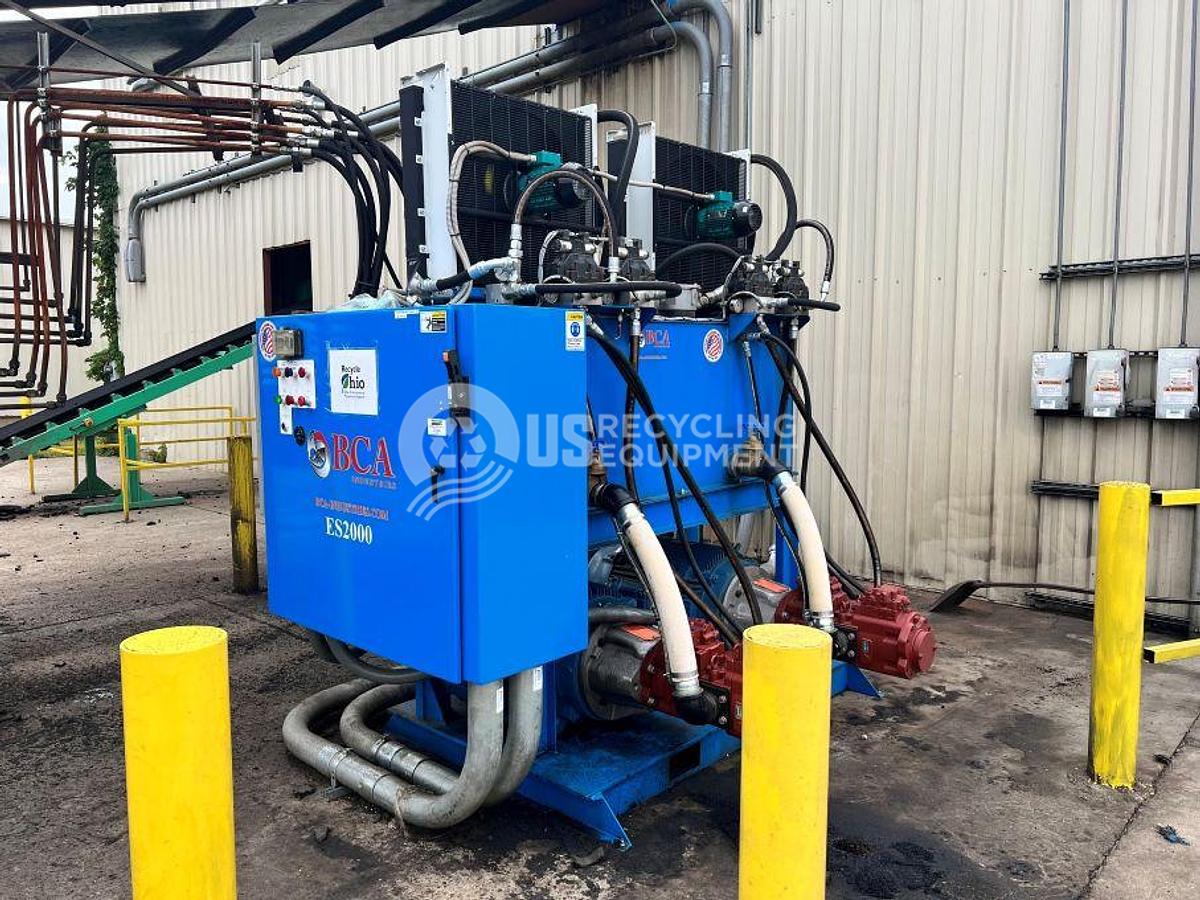 Used BCA ES2000 Beast Dual Shaft Shredder