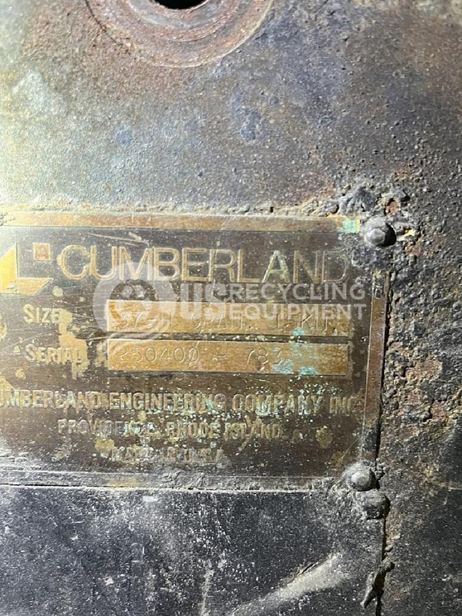 Used Cumberland 37H Granulator