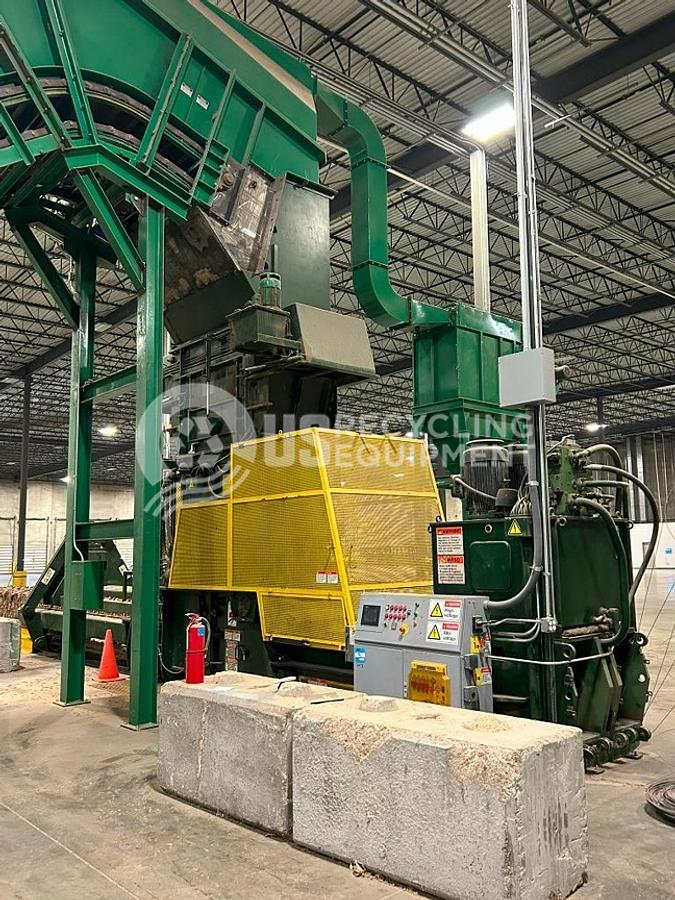 Used Bollegraaf Two (2) Auto Tie Horizontal Balers