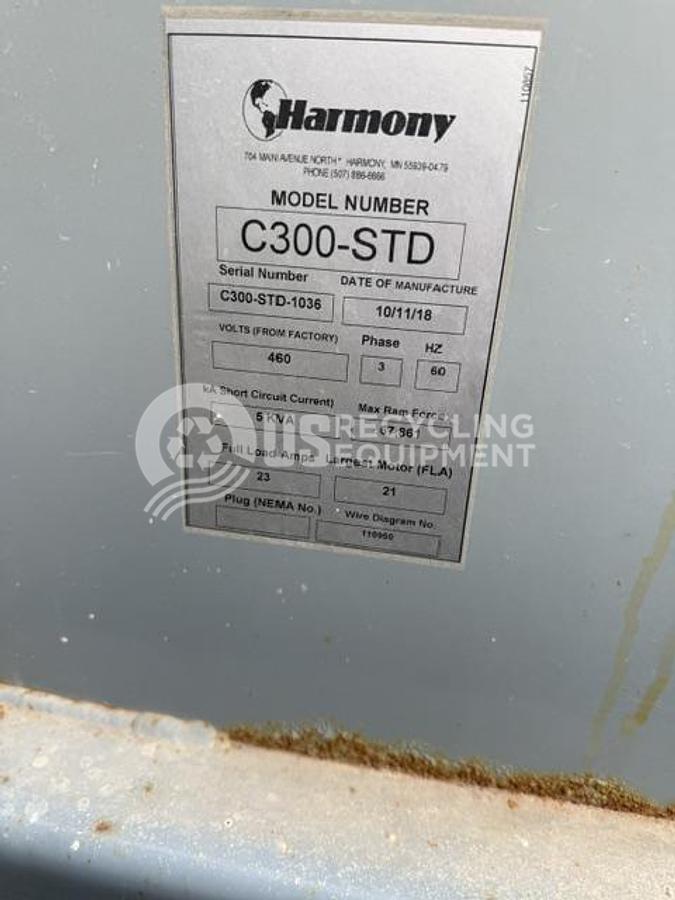 Used Harmony Three C-300-STD Self Contained Compactors
