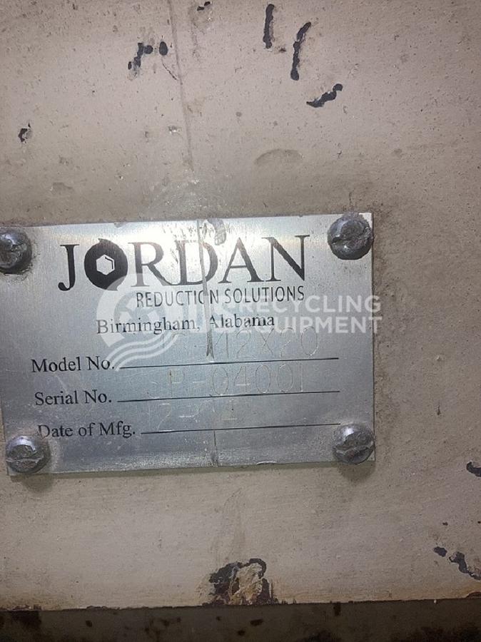 Used Jordan MS-42X20 Dual Shaft