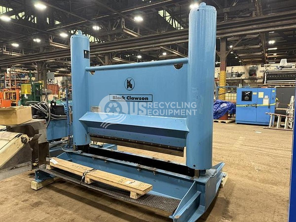 Used Black Clawson 60" x 72" Hydraulic Roll Splitter