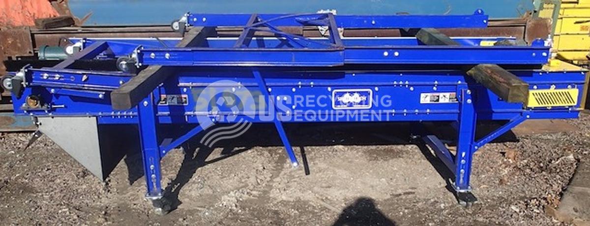 Used Unknown Manufacturer: Used 42" x 14' Conveyor with Magnetic Head Pulley