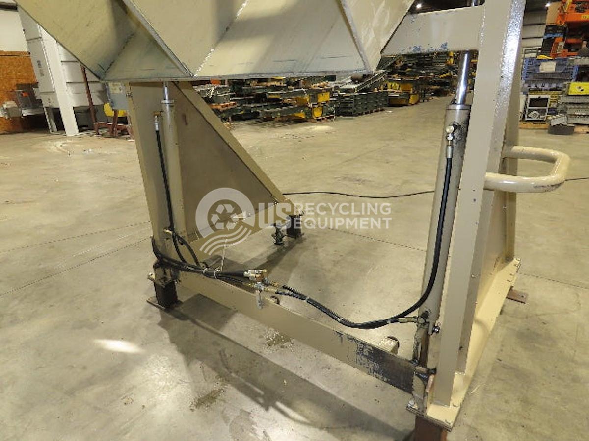 Used Materials Transportation Company Four (4) LE-SL Tote/Gaylord Dumpers