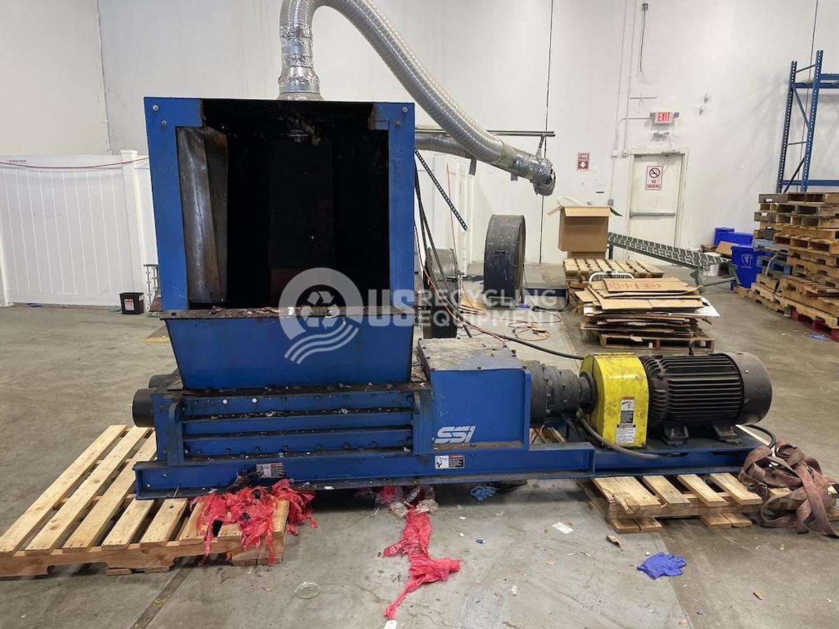 Used SSI M55E 40HP Dual Shaft Shredder