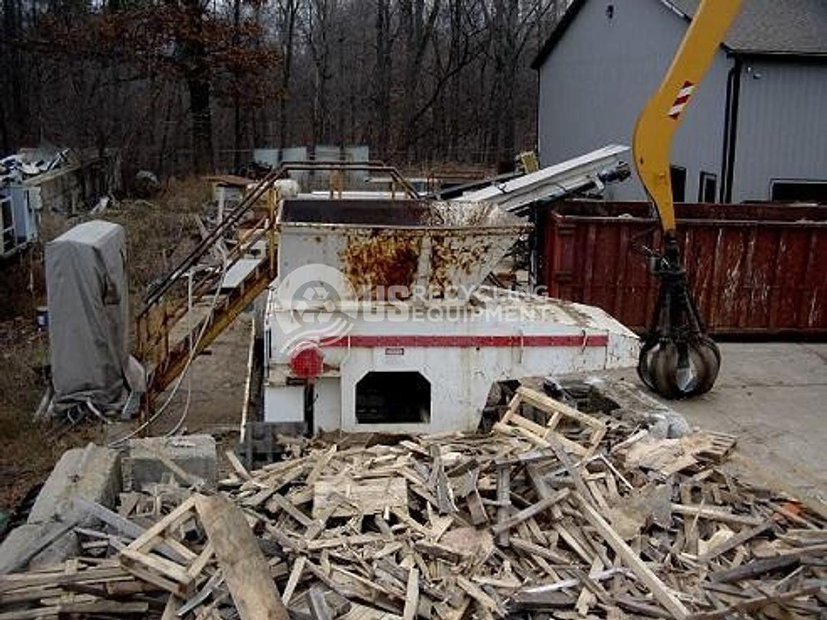 Used 2008 Vecoplan RG 62/150 K T Single Shaft