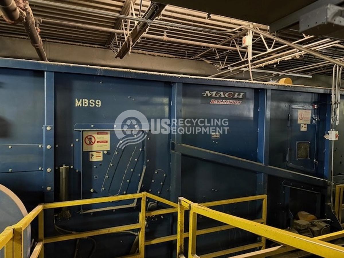 Used Machinex MBS-11 Ballistic Separator
