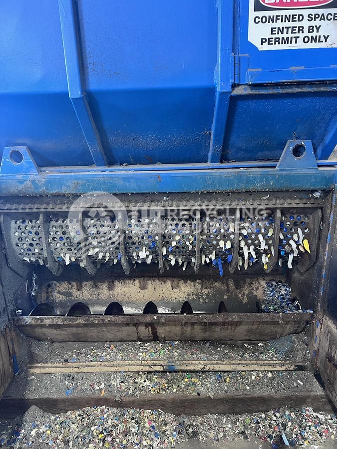 Used Shred-Tech (2) 150 HP Single Shaft Shredder