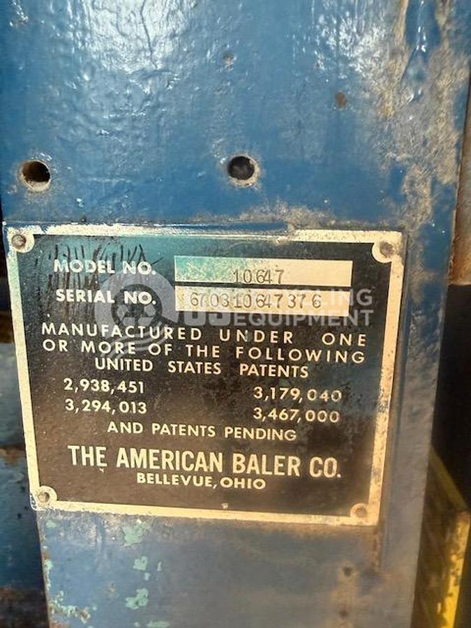 Used 72-OE-100 Horizontal Auto Tie