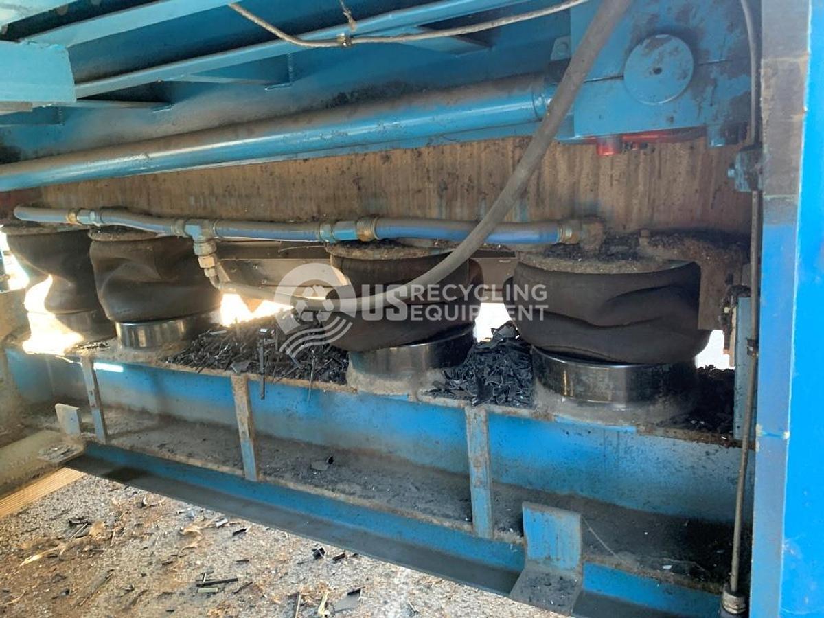 Used Vecoplan RG78-200 Single Shaft Shredder