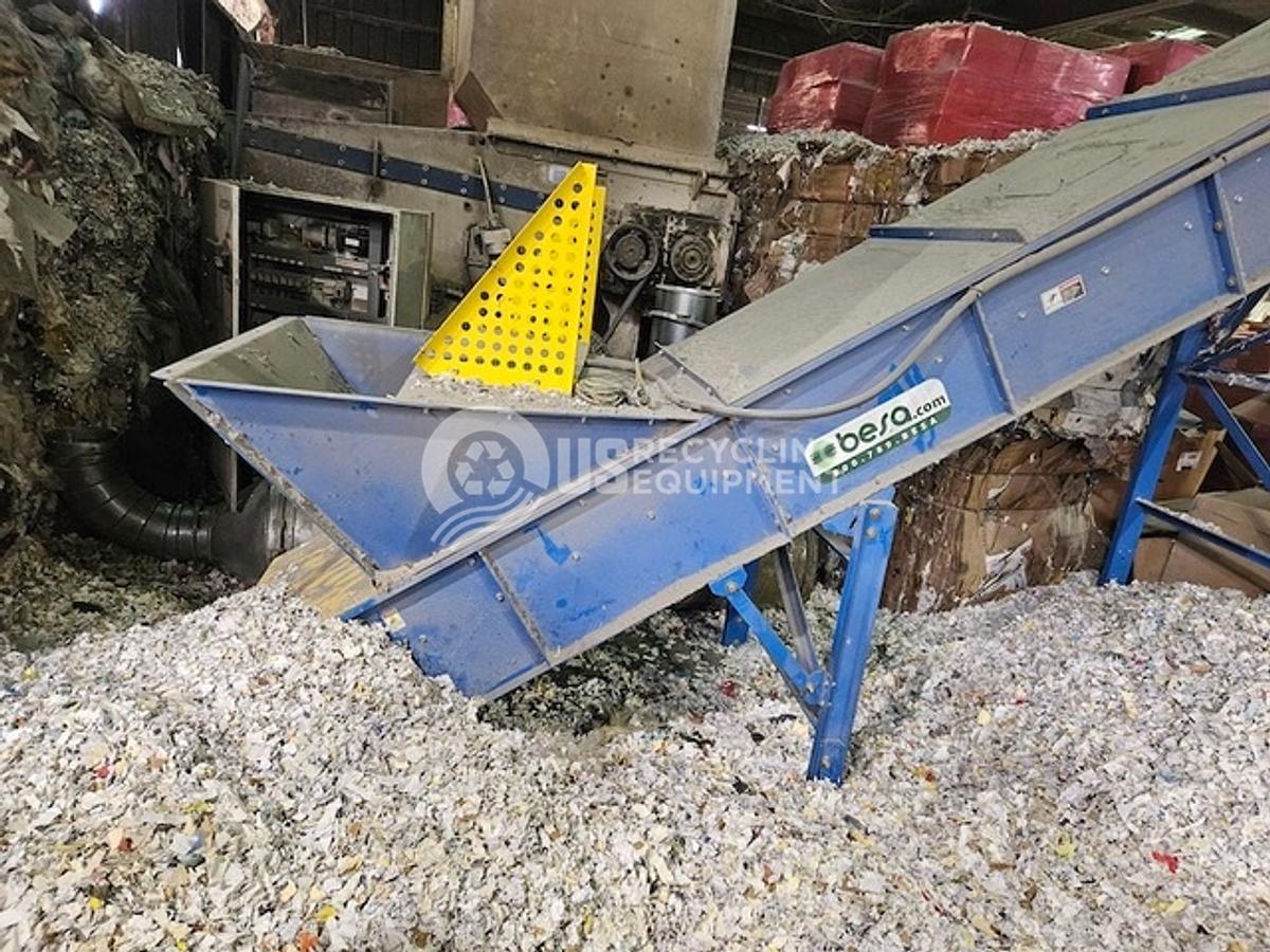 Used 2011 Vecoplan RG-52 Shorty Single Shaft Shredder System