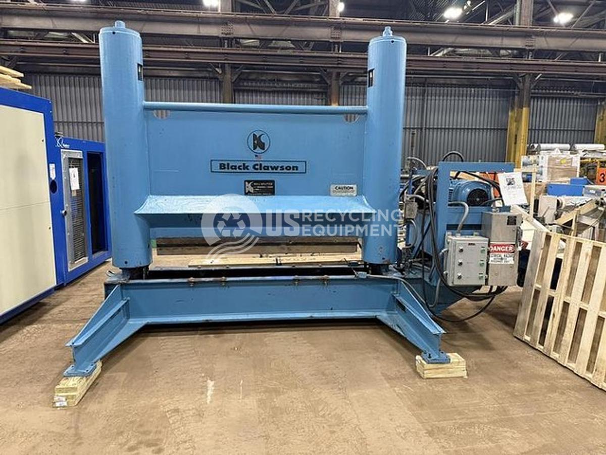 Used Black Clawson 60" x 72" Hydraulic Roll Splitter