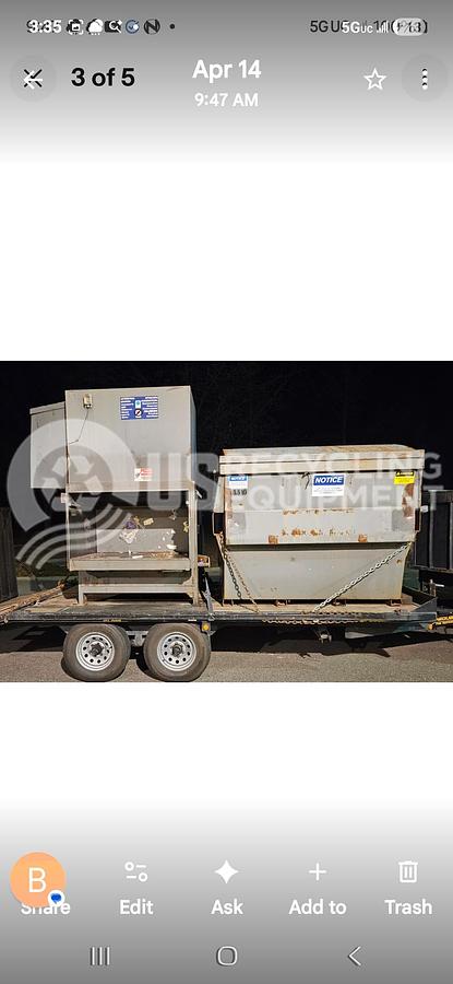 Used 2011 JV Manufacturing/Cram-a-Lot CS-01-W Space Saver