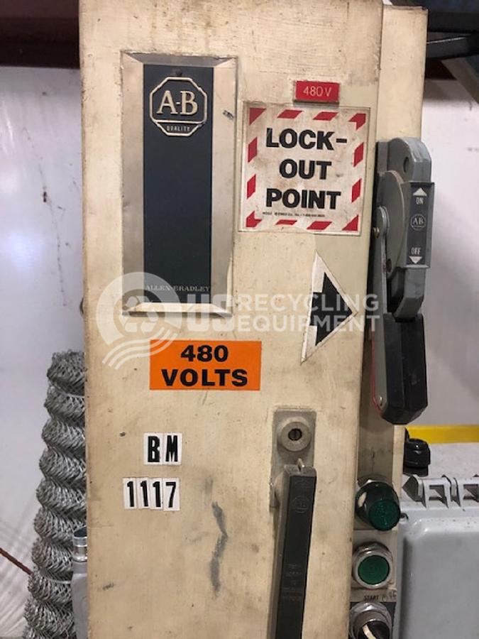 Used Unknown Manufacturer: Used 20' Hockey Stick Infeed Conveyor