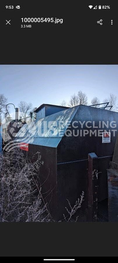 Used PTR TP2000SP & 20 Yard Container