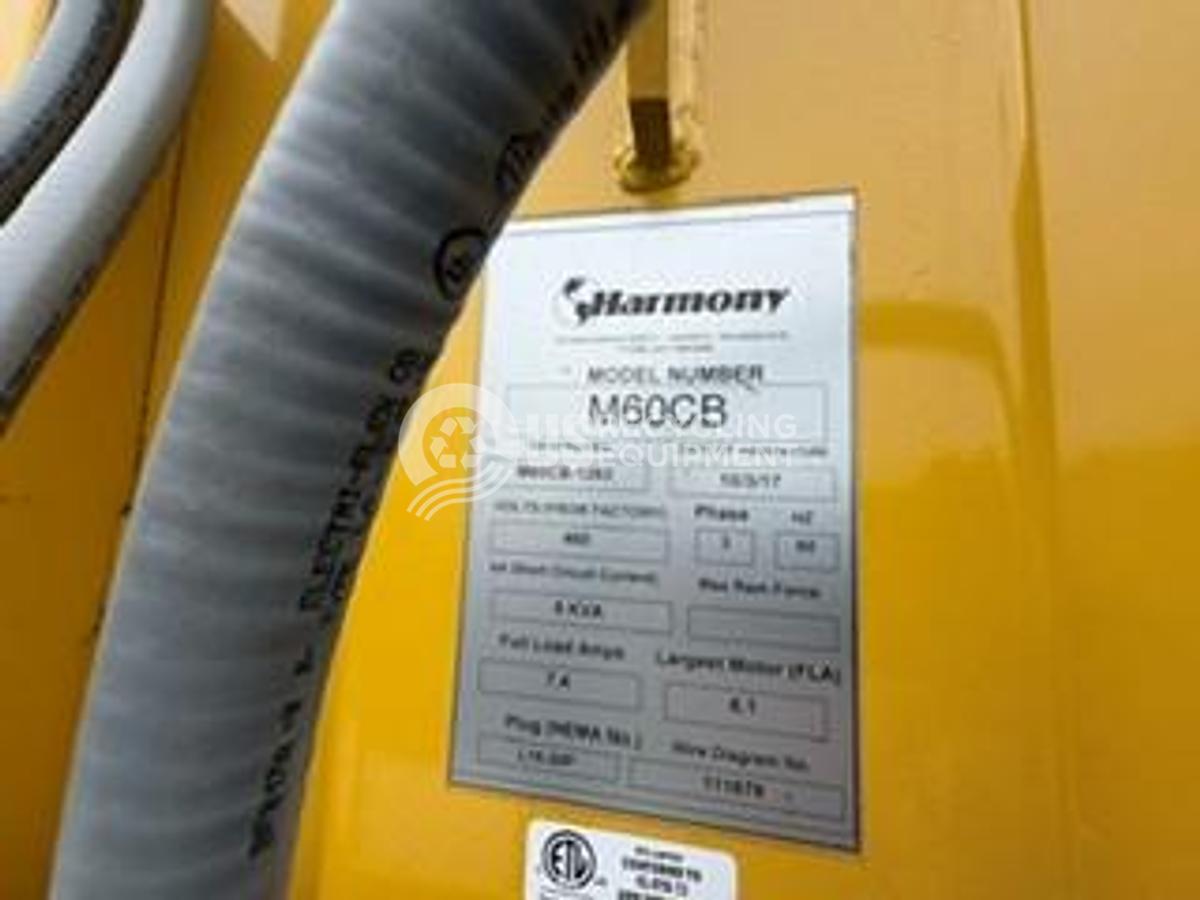 Used Harmony Eight (8) M60-CB Vertical Balers