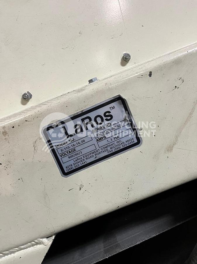 Used LaRos E-510-18-14.00 Infeed