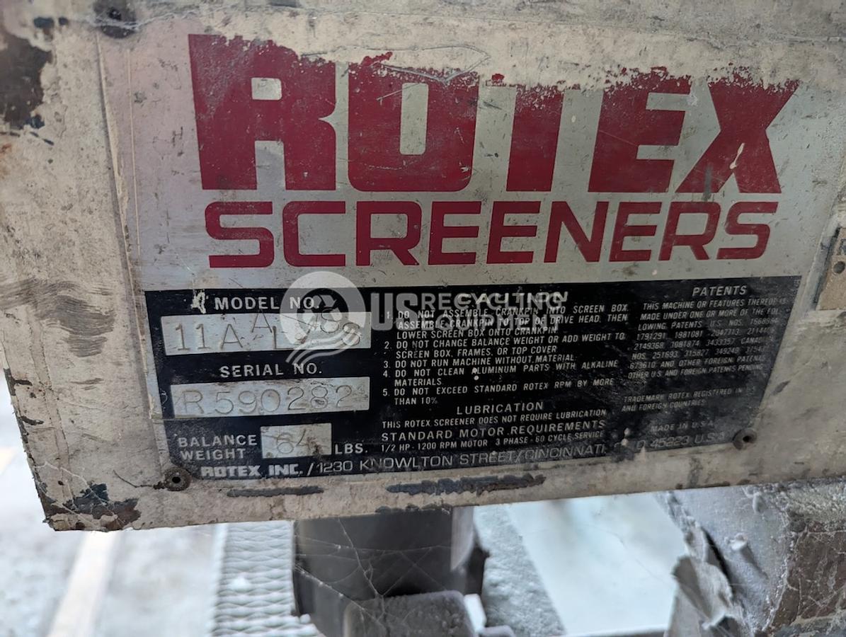 Used Rotex 4' x 6' Single Deck