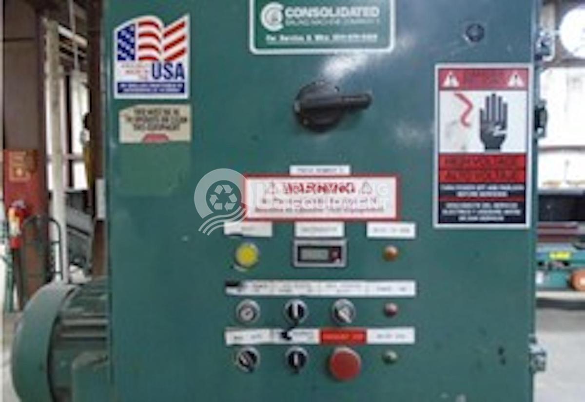Used Consolidated Baler CBD1429 Double Chamber