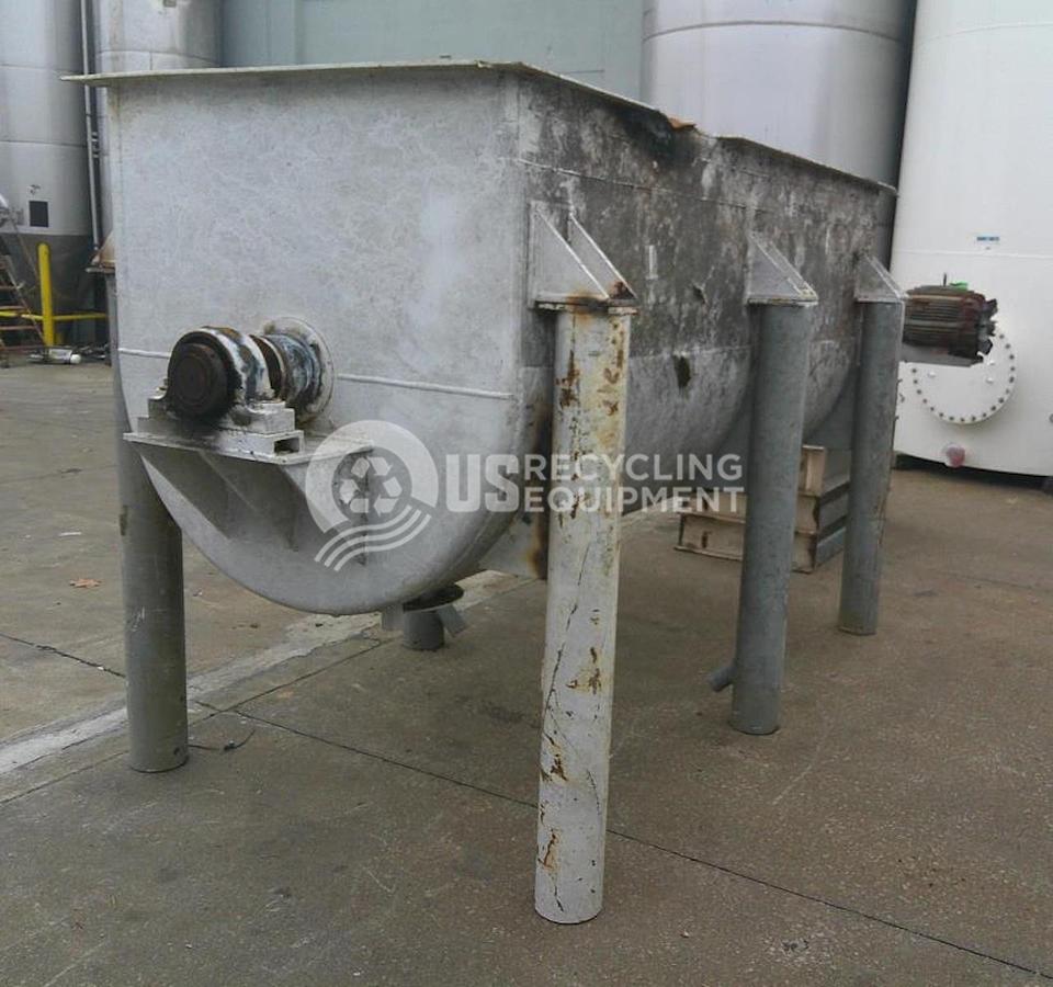 Used 1976 Unknown Manufacturer: Used 120 Cubic Yard Ribbon Blender