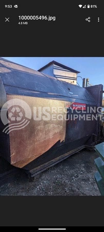 Used PTR TP2000SP & 20 Yard Container