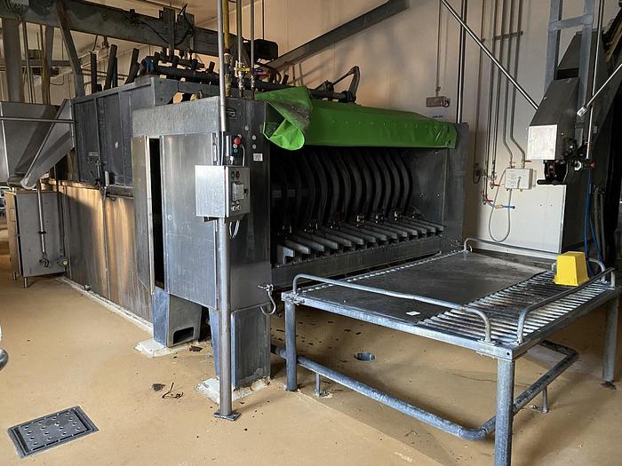 Used Norman Pig Slaughter line, 140 pigs per hour