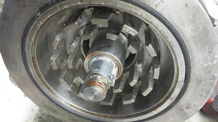 Used 4 in. OAKES CONTINUOUS AUTOMATIC MIXER – SANITARY S/S – JACKETED (#8119)