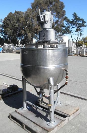 Used Kettle, 150 Gallon, 316 S/st, Groen, Jkt, Scrape Agit, #S741632