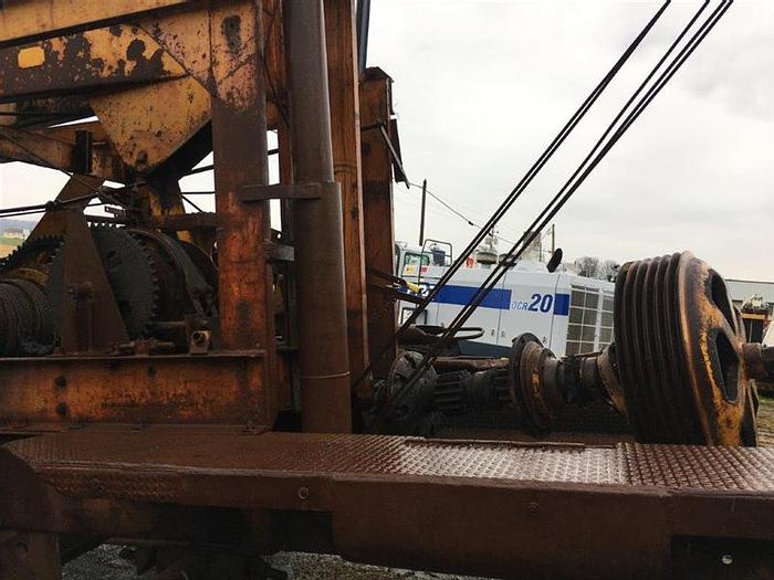 Used Bucyrus Erie 29T Cable Tool Well Drilling Rig