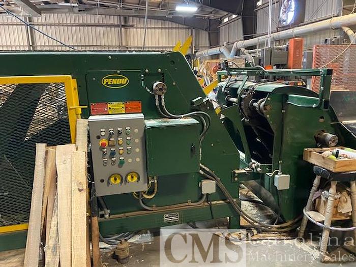 Used West Plains Resaw with Run Around, Deduster & Pendu Stacker