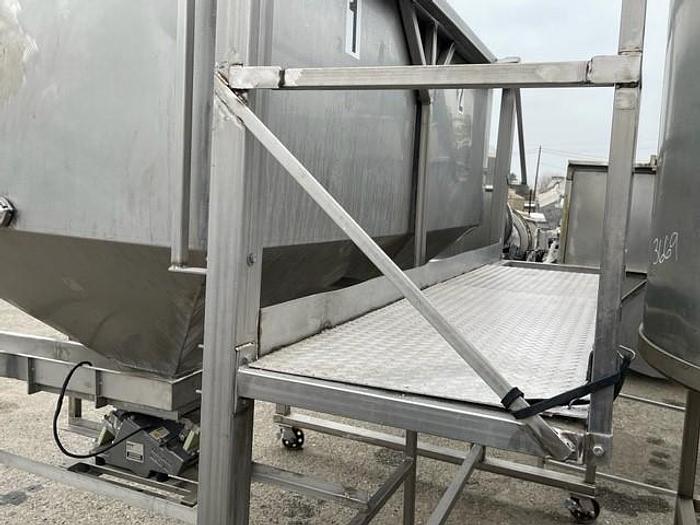 Used Stainless Steel Dual Surge Hopper System