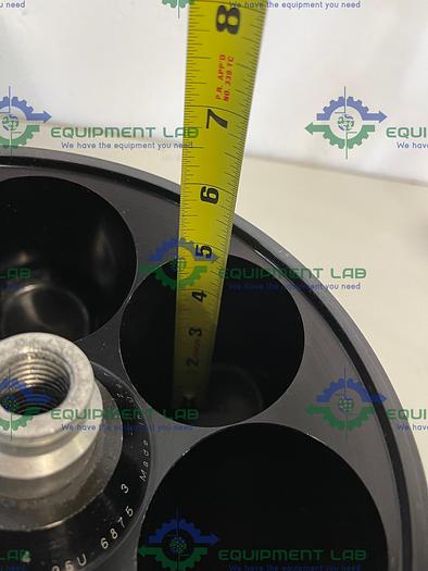Used Beckman  JA-14 Fixed-Angle Aluminum Rotor, Biosafety Lid- 6 x 250 mL, 14,000 rpm