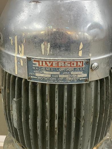 Used SILVERSON MIXING SYSTEM