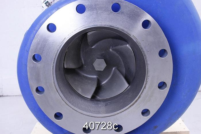 Used Goulds 3196 Pump, 8x10x13, CD4MCU Stainless Steel #40728