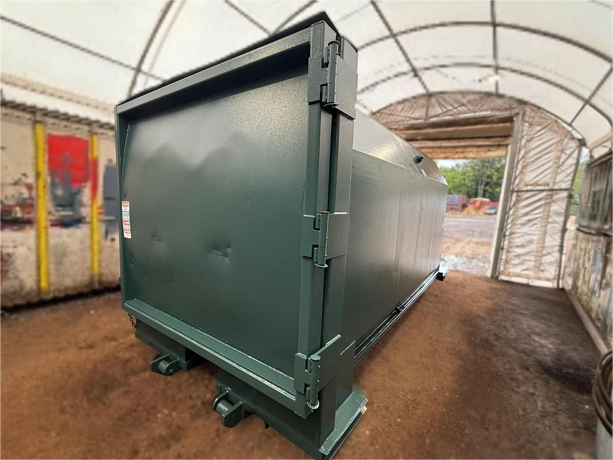 Used Bace 30 yard Self-Contained Compactor Fully Operational