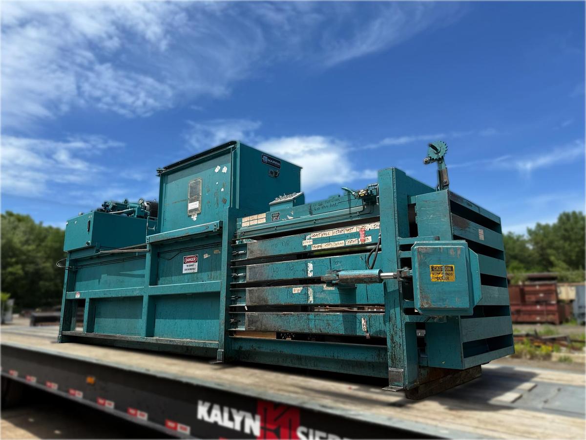 Used Maren Horizontal Baler Machine